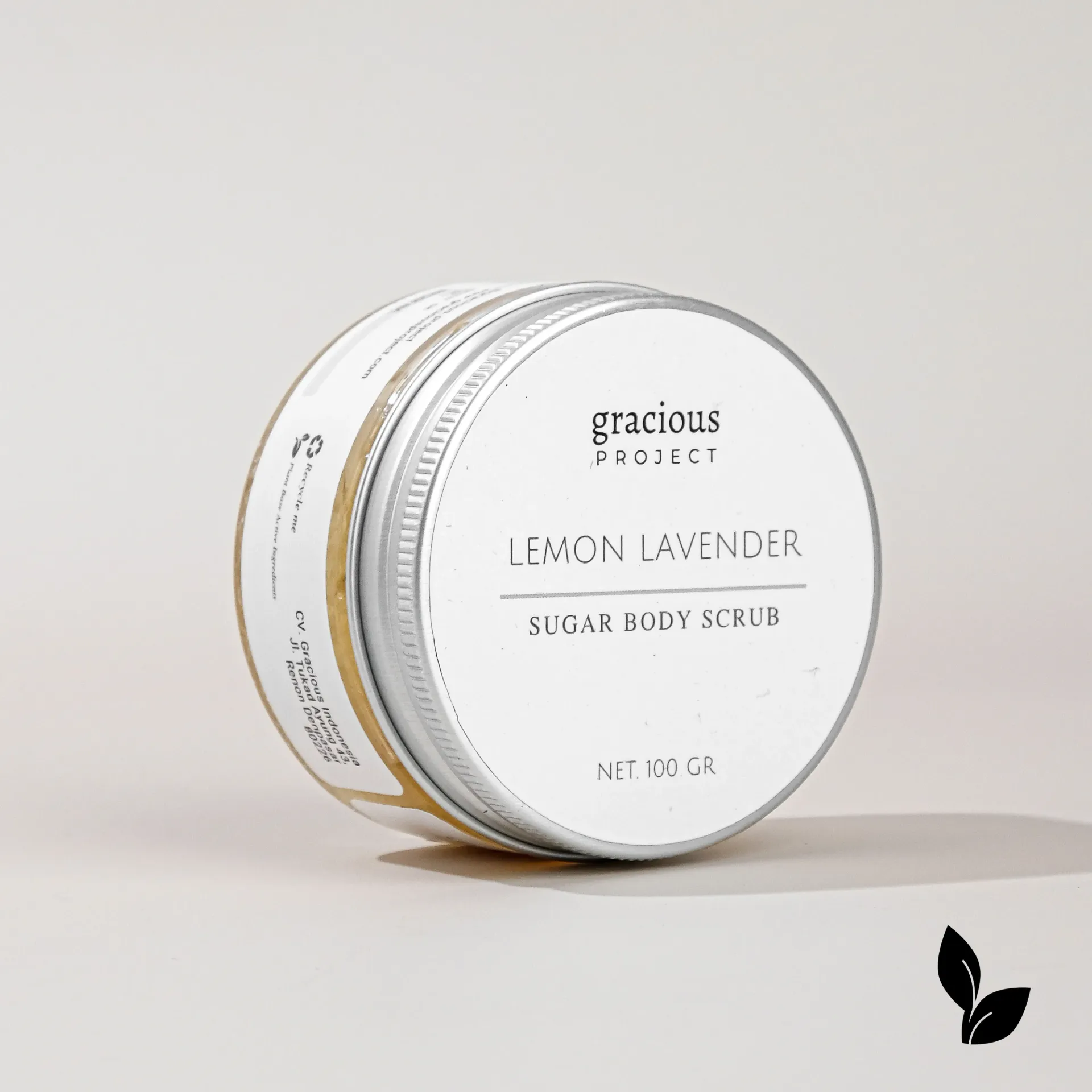 [Sugar Body Scrub] Lemon Lavender Sugar Body Scrub - 100 gr